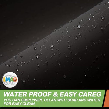 2 Pack | Black Plastic Shower Curtain Or Liner, 72x72 Inch Lightweight Plastic Bathroom Shower Showroom Inner Curtain with Rustproof Metal Grommet Holes and Weighted Magnets - color: Black