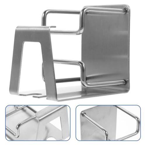 Stainless Steel Wall Toothbrush Rack with Rinsing Cup Holder Wall-Mounted Organizer for Toothbrushes Toothpaste and Bathroom Items Easy No-Drill Installation Water-Drain Design