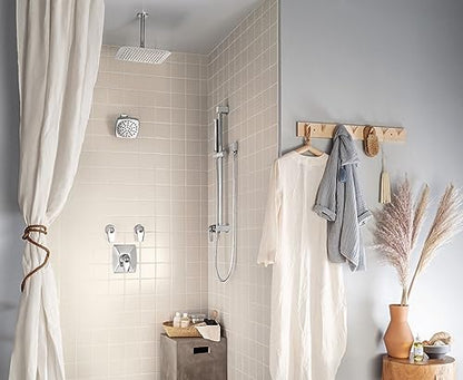 Moen Chrome Bathroom 12-Inch Wide Razor Thin Rain Shower Head, S1004
