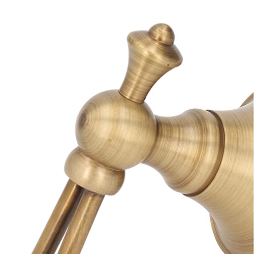 YWBL-WH Wall Towel Hook, Antique Double Clothes Hook 2 Prongs Robe Hook Brass Stainless Steel Wall Mount Vintage Towel Hooks Hangers, Kids Tissue Holders