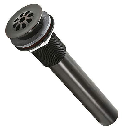 Premier Copper Products D-207ORB 1.5-Inch Non-Overflow Grid Bathroom Sink Drain, Oil Rubbed Bronze