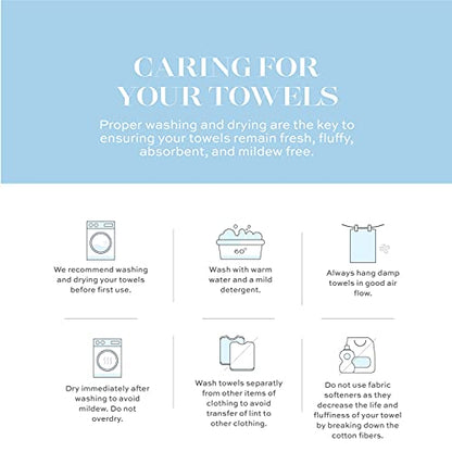 White Classic Luxury Bath Towels Set of 4 Large - 700 GSM Cotton Ultra Soft Bath Towels 27x54 | Highly Absorbent and Quick Dry | Hotel Towels for Bathroom Luxury, Plush Shower Towels, Aqua - color: 13: Aqua