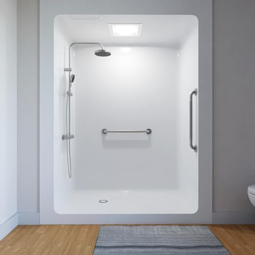 HEALTHCRAFT Easy Mount Grab Bar 32", ADA Stainless Rail - Knurled Stainless | Concealed screws, clean install, compatible with Easy Mount Anchor - color: Knurled Stainless Steel, size: 32" Inch
