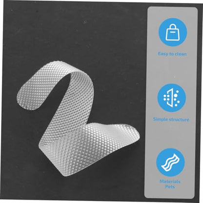 BESTYASH 30Pcs Anti-Slip Strips PET Bath Safety for Showers Stairs | Concave Convex Line Surface, White Finish, Adhesive Grip Aid, for Bathtubs and Floors