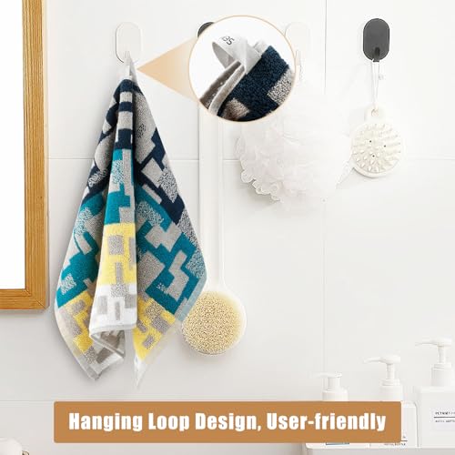 SEMAXE 18-Piece Cotton Bath Towel Set for Bathroom, Geometric Pattern | Stock-up towel set for family bathrooms, guest baths, multi-bath homes, and wash-day rotation, OEKO-TEX certified, easy care - color: C01: Colorful - Checkered