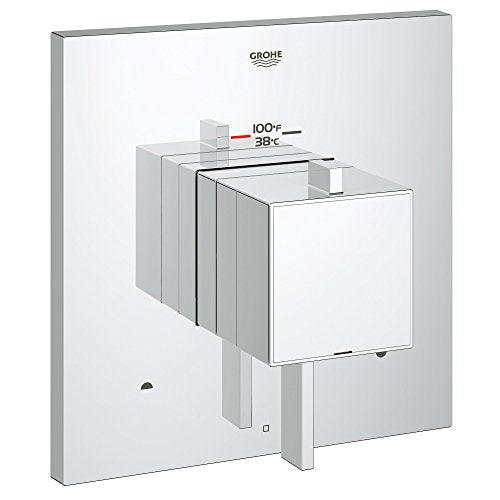 Grohflex Cosmo Square Dual Function Thermostatic Trim With Control Module