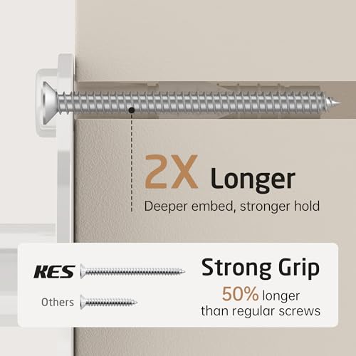 KES Swivel Towel Bar for Bathroom 9-Inch Kitchen Swing Out Double Towel Bar | 2-Arm, Kitchen Wall Mounted SUS 304 Stainless Steel, Polished Finish, A2106S23 - color: Polished Finish, size: 23cm