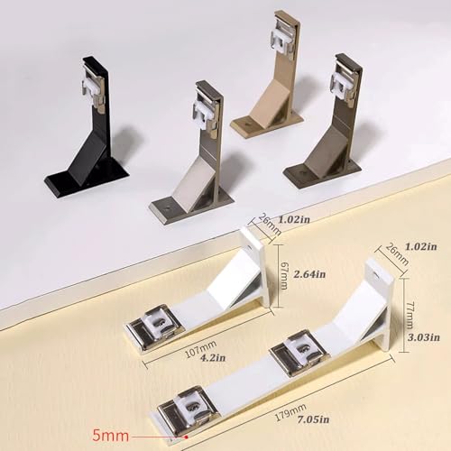 Single Roman Rail Silent wall Mounted Track Curtain Track Wall Mount Curtain Rods Room Divider Heavy-Duty Curtains Rails for Privacy in Open Rooms Easy to Install(Gold,1.3m(4.3ft)) - color: Gold, size: 1.3m(4.3ft )
