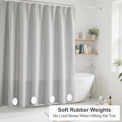 Magnetic Shower Curtain Weights, Rubber Coated Shower Liner Weights | Heavy-duty magnetic weights keep shower liners in place, soft rubber coating that helps prevent rust, scratches and noise