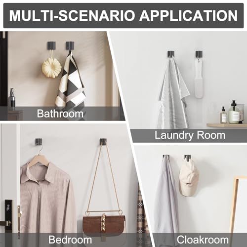 10 Pieces Matte Black Towel Bar Set, Double Dase Toilet Paper Holder Bathroom Hardware Set, 23.6 Inch Stainless Steel Towel Rack for Bathroom Wall Mounted - color: Matte Black, size: 10pieces B