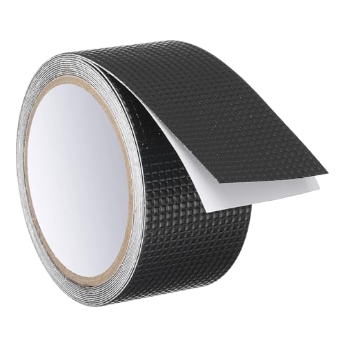 PATIKIL 2 Inch x 10 Feet Non-Slip Grip Tape, Waterproof Non-Abrasive Traction Tape Self-Adhesive Cushion Pad Strips for Handrails Game Controllers Ovens- 1 Roll (Black) - color: Black, size: 2 Inch x 10 Feet