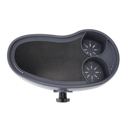 Hot Tub Tray Adjustable Cup Holder Set, Plastic Hot Tub Side Table 2 Pack 15.7 X 7.9 X 6.9 in, Anti Slip Design for Drinks Books Snacks in Bathtub Pool Spa