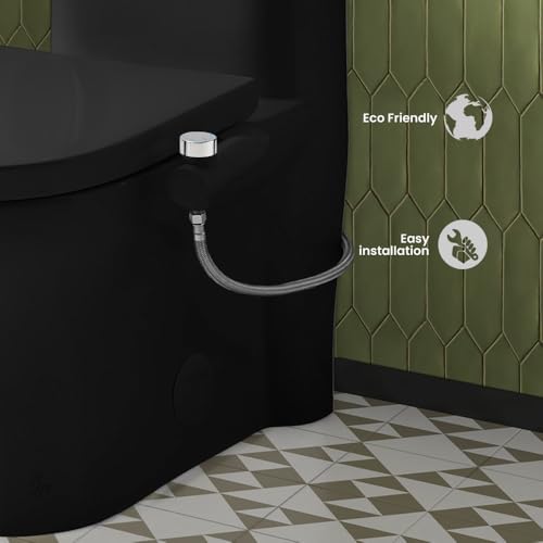 Montmartre Non-Electric Bidet Toilet Attachment in Matte Black