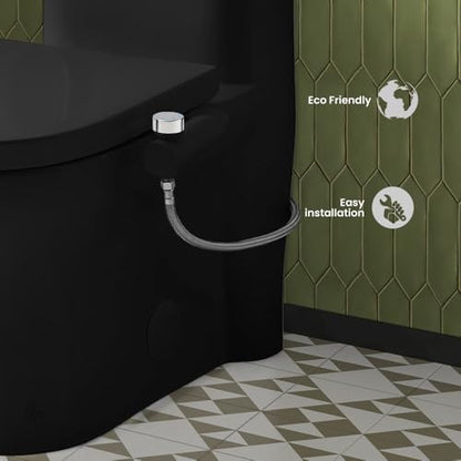 Montmartre Non-Electric Bidet Toilet Attachment in Matte Black
