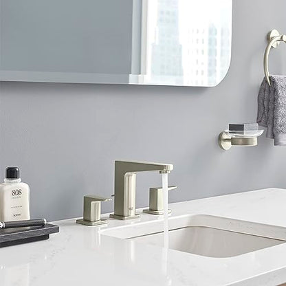 GROHE 20583EN0 Tallinn 8- Inch Widespread Two-Handle Bathroom Faucet, 1.2 GPM, Brushed Nickel - color: Brushed Nickel