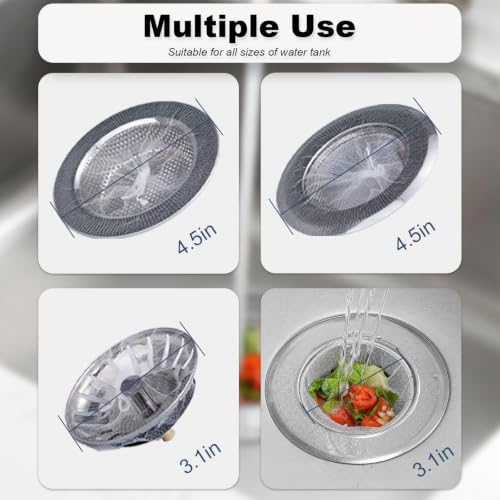 WYIRONG 250 Pack Disposable Drain Covers, Disposable Mesh Sink Strainer Pouches for Sourdough, One Use Sourdough Drain Catcher Mesh Cover Nets for Kitchen Sink, Strainer Pouches Kitchen and Bathroom - size: Small