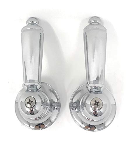 MI MADOL IMPORTS, LLC MADOL Lever Handle Adapter, Universal Cavity, Fits Most Bathroom Faucets, Chrome, Set of Two, ADA Compliant