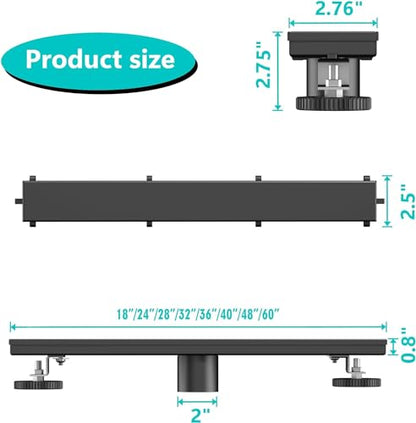 Neodrain 32" Matte Black Linear Shower Drain,2-in-1 Flat& Tile Insert Cover | 304 Stainless Steel,Fast Drainage, Durable,Rectangle Shower Floor Drain with Adjustable Feet,Hair Strainer,Fits Bathrooms - color: Matte Black, size: 32 In