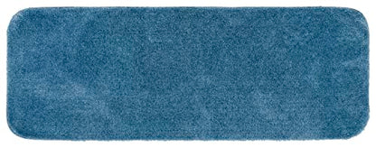 Garland Rug Traditional Bath Rug, 22-Inch by 60-Inch, Basin Blue - color: Basin Blue, size: 1'10" x 5' (Rectangular)