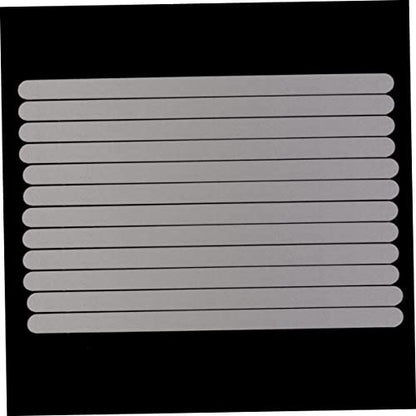 VOSAREA 24pcs Slip Stickers for Bath Safety Transparent Non Slip Strips Adhesive for Bathtubs Showers Stairs and Floors Grip - size: 24 pcs