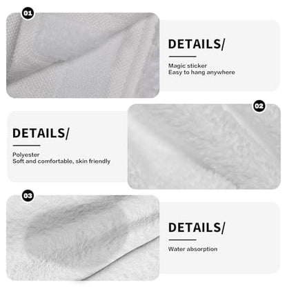 Giwawa Autumn Pumpkin Kitchen Hanging Towel Set of 2 Sunflower Wood Fingertip Dish Tie Towels Fast Drying Washcloth for Bathroom Laundry Tabletop - color: Autumn Pumpkin Wood