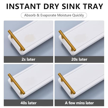Soap Dispenser Set – 16oz Refillable Amber Glass Bottles with Brush Holder, Dish Scrub, Diatomite Tray, 12 Waterproof Labels – Brown Non-Slip Base for Home Upgrade, Rustic Farmhouse Style (Set of 6)