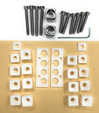 MI MADOL IMPORTS, LLC MADOL Lever Handle Adapter, Universal Cavity, Fits Most Bathroom Faucets, Chrome, Set of Two, ADA Compliant