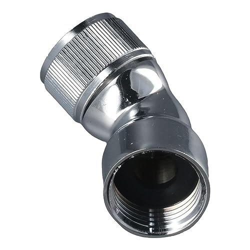 45 Degree Handhold Shower Elbow Adapter Shower Head Elbow Adapter Female to Female Chrome