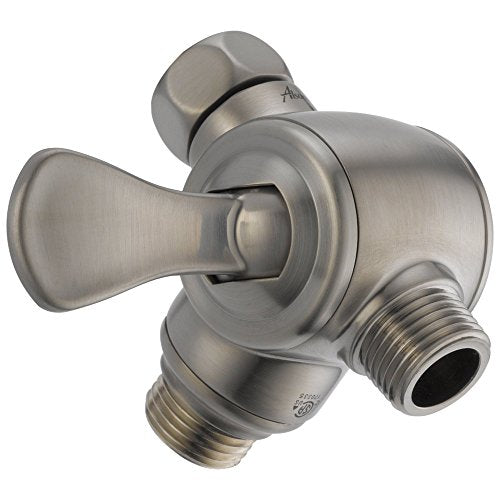 Delta Faucet U4929-SS-PK 3-Way Shower Arm Diverter for Handshower, Stainless, 3.00 x 3.00 x 3.00 inches - color: Stainless
