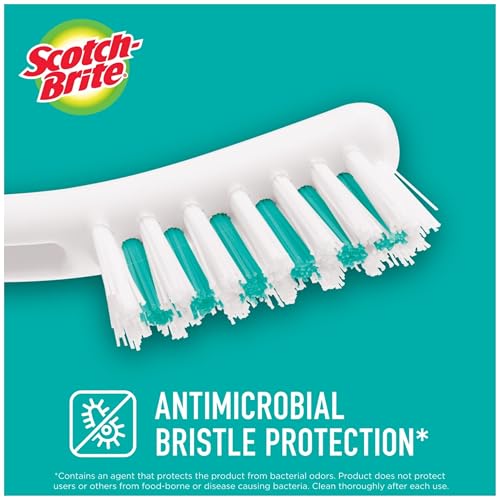 Scotch-Brite Tile & Grout Brush, 6 Pack