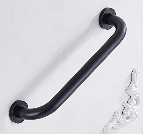 ELLO&ALLO Oil Rubbed Bronze Bathroom Shower Grab Bar, Home Care Bath Handrail (12 Inch) - color: Oil Rubbed Bronze, size: 12 Inch