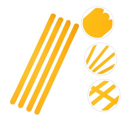 NUOBESTY 12Pcs Non Skid Bathroom Shower Stickers Slip Strips for Indoor Use Easy to Apply Practical Design Safe Non Slip for Stairs and Bathtubs