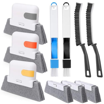 Palksky Window Track Cleaner Set, Window Groove Cleaning Brush Tools, 7PCS
