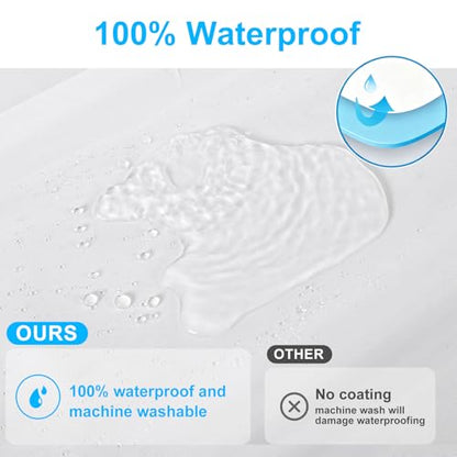FY&XZH Shower Curtain Liner - Waterproof Fabric Shower Curtain Liner, Machine Washable, Magnetic Weighted Bottom,Soft Cloth Bathroom Shower Liner (White) - size: 72"W x 66"L (Pack of 1)