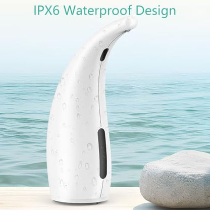 Soap Dispenser,Adjustable 4-Level Touchless Bath Kitchen Countertop Automatic Soap Dispenser with Infrared Motion Sensor,IPX6 Waterproof.Perfect for Bathroom and Kitchen. - color: Silver-adjustable Dispenser