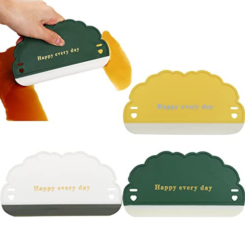 3 Pack Silicone Sink Squeegee, Mirror Cleaner Kitchen Sink Cleaner for Home Kitchen Countertop Car Window and Bathroom Mirror Squeegee