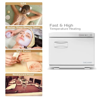 Pantin 18L Premium One Compartment Towel Warmer for Hair Salon, Beauty SPA, Restaurant & Home. Heated Towel Warmer: Large Electric Hot Towel Cabinet for Salons, Spas - The Best Spa Equipment 110V 180W - size: 1 Compartment