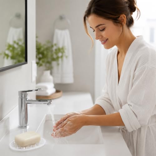 2Pcs Silicone Soap Dish, Self Draining Soap Holder, Non-Slip Soaps Saver | Silicone Soap Holder for Kitchen Bathroom Shower Counter, Keep Soaps Bars Dry Clean