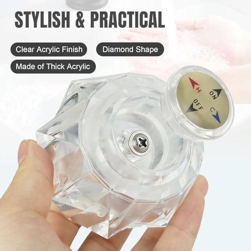 Shower Knob Handle Replacement for Delta RP41661 | Shower Faucet Compatible with Delta and Peerless Single，RP41661 Universal Shower Knob