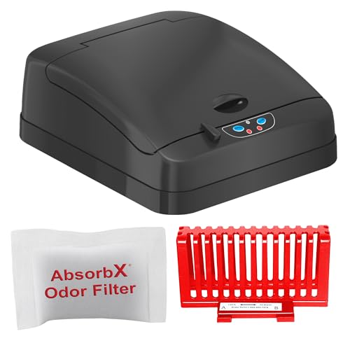 iTouchless New Sensor Trash Can Lid Replacement for Models IT13MX, IT13MXL, DZT13P, DZT13PL, DZT13M, and DZT08P, DZT08PL, and Other Variants - color: Black Lid