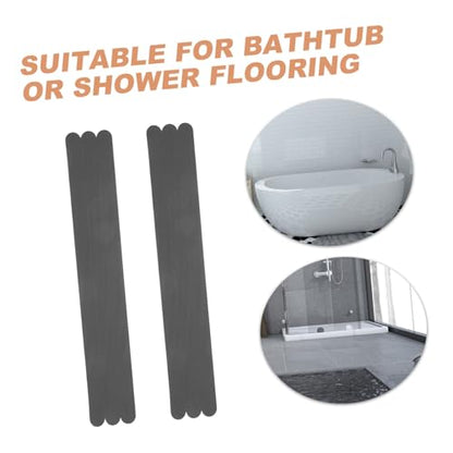 ULTECHNOVO 24pcs Non- Bathtub Adhesive Strips Transparent Safety Shower Stickers for Bathtubs Showers and Stairs - Performance Installation