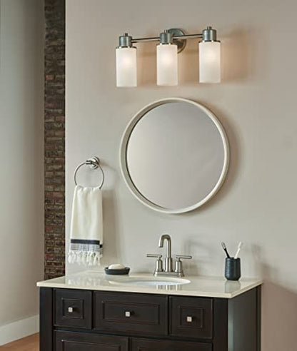 Moen DN0786BN Iso Bathroom Hand Towel Ring, Brushed Nickel
