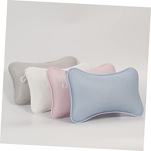 SOLUSTRE 2pcs Bath Pillow Suction Cups Neck Pillow for Bathtub Comfortable Tub for Back Bathtubs Spas Spas Alcove Corner Soak Tubs - size: Size 1x2pcs