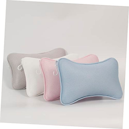 SOLUSTRE 2pcs Bath Pillow Suction Cups Neck Pillow for Bathtub Comfortable Tub for Back Bathtubs Spas Spas Alcove Corner Soak Tubs - size: Size 1x2pcs