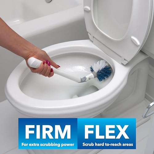 Unger EZ No-Drip Combo Toilet Brush and Plunger Set with Carrying Caddy, Cleaning Tools for Home and Business Bathroom, Discreet Scrubber Accessories Set for Tough Stains and Tight Suction - style: EZ Toilet Brush & Plunger Combo
