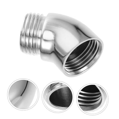 Shower Head Adapter 135° Swivel Connector Universal 2 Electroplated Shower Elbow Repair Kit