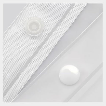 River Dream 2 Pack Plastic Snap in Shower Curtain Liner Replacement,70Wx54H | 100% Waterproof,Detachable Liner,Bottom Magnets,Water Wipeable，Fit for River Dream 71(W) x 74(H) with Window Shower Curtain
