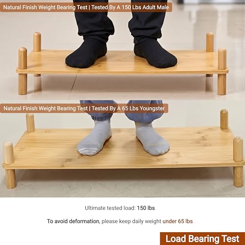 5-Tier Expandable Freestanding Open Bamboo Book Shelf - No-Tool Assembly & Modular,Bathroom Storage Shelf Unit Plant Stand for Small Space, Bedroom, Living Room, Home Office (White, 5-Tier) - color: White 5-tier-1