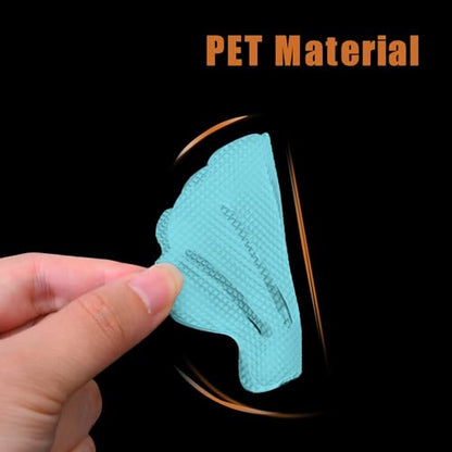 Secopad Original Bathtub Stickers Non-Slip, River-Mussel Safety Shower Treads Adhesive Appliques with Premium Scraper
