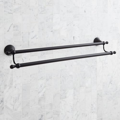 Signature Hardware 955107 Traditional 26-3/4" Towel Bar - color: Brushed Gold